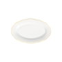 Hermia Juego de Cena Altın Yaldız Tiffany 53 YTKM Blanco y Dorado